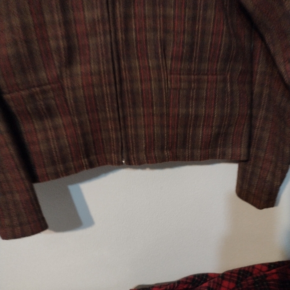 Fargo clothing and supply company size 7/8 zip up jacket Autumn 🍁 hues - Picture 2 of 9